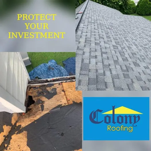 Slide of Colony Roofing