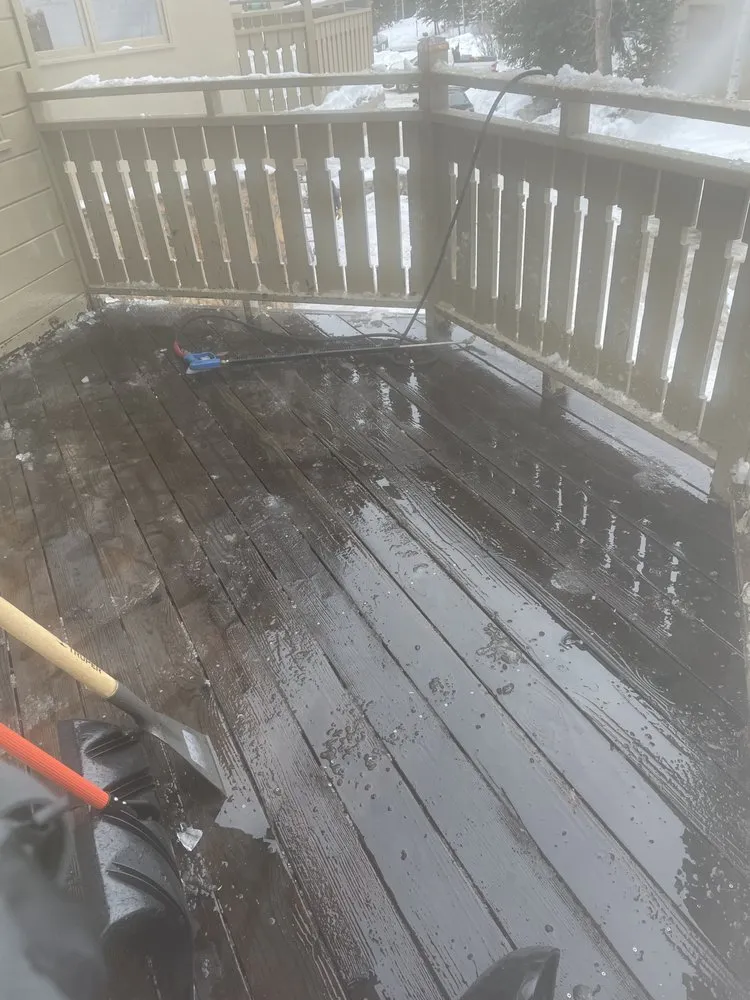 Slide of Colorado Ice Dam Removal