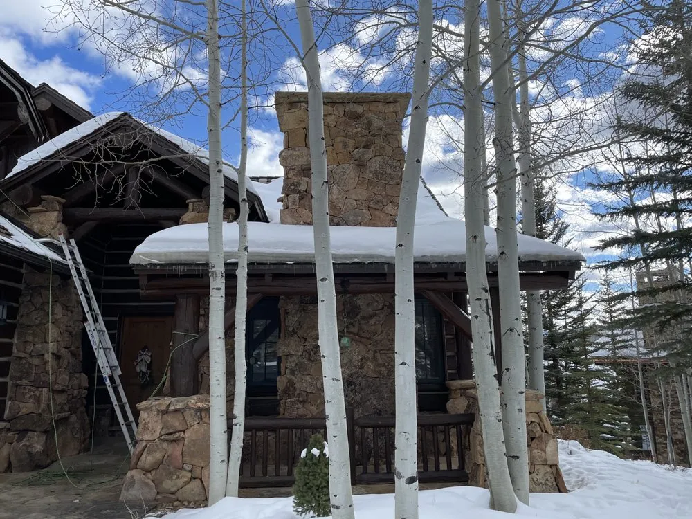 Slide of Colorado Ice Dam Removal