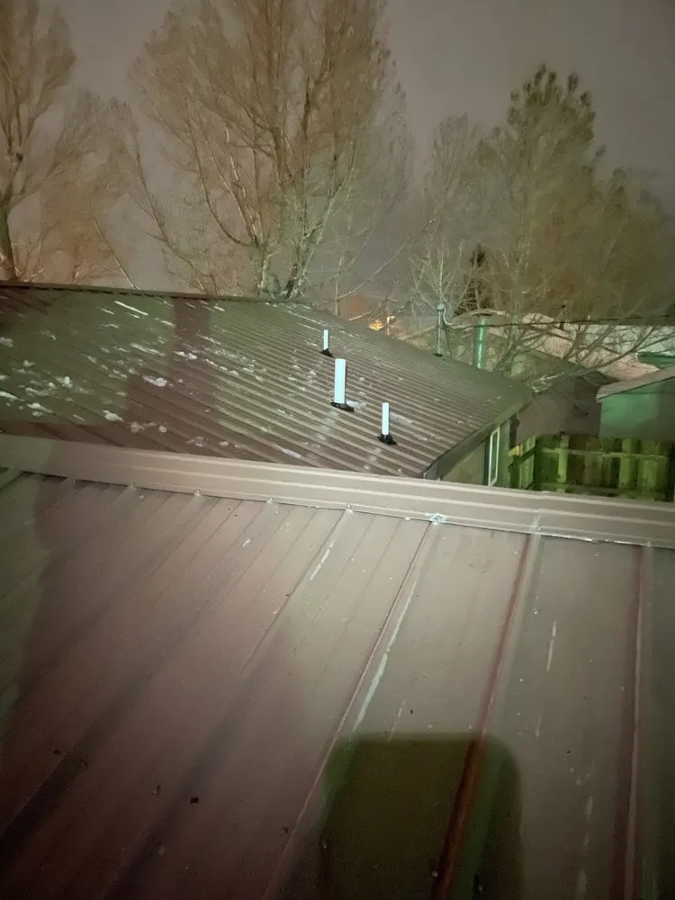 Slide of Colorado Ice Dam Removal