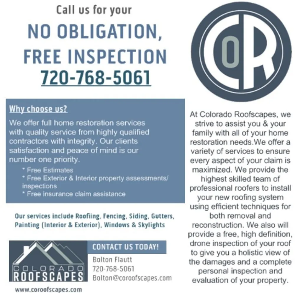 Slide of Colorado Roofscapes