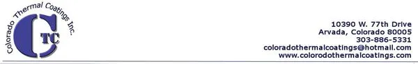 Colorado Thermal Coatings
