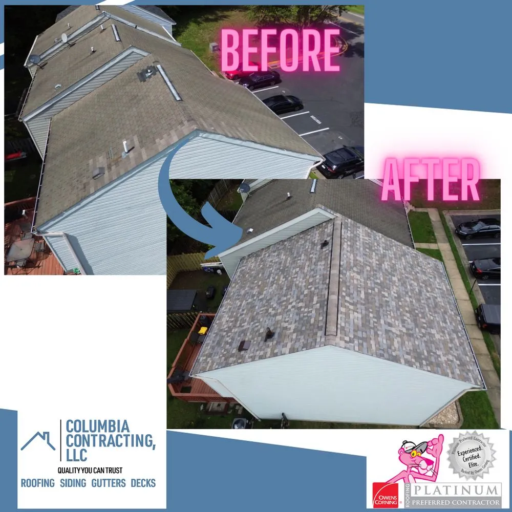 Slide of Columbia Contracting