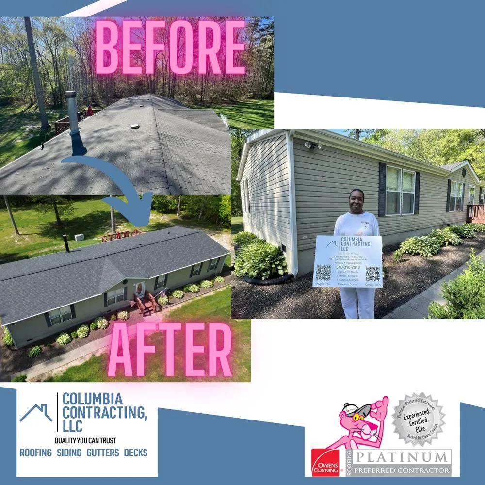 Slide of Columbia Contracting