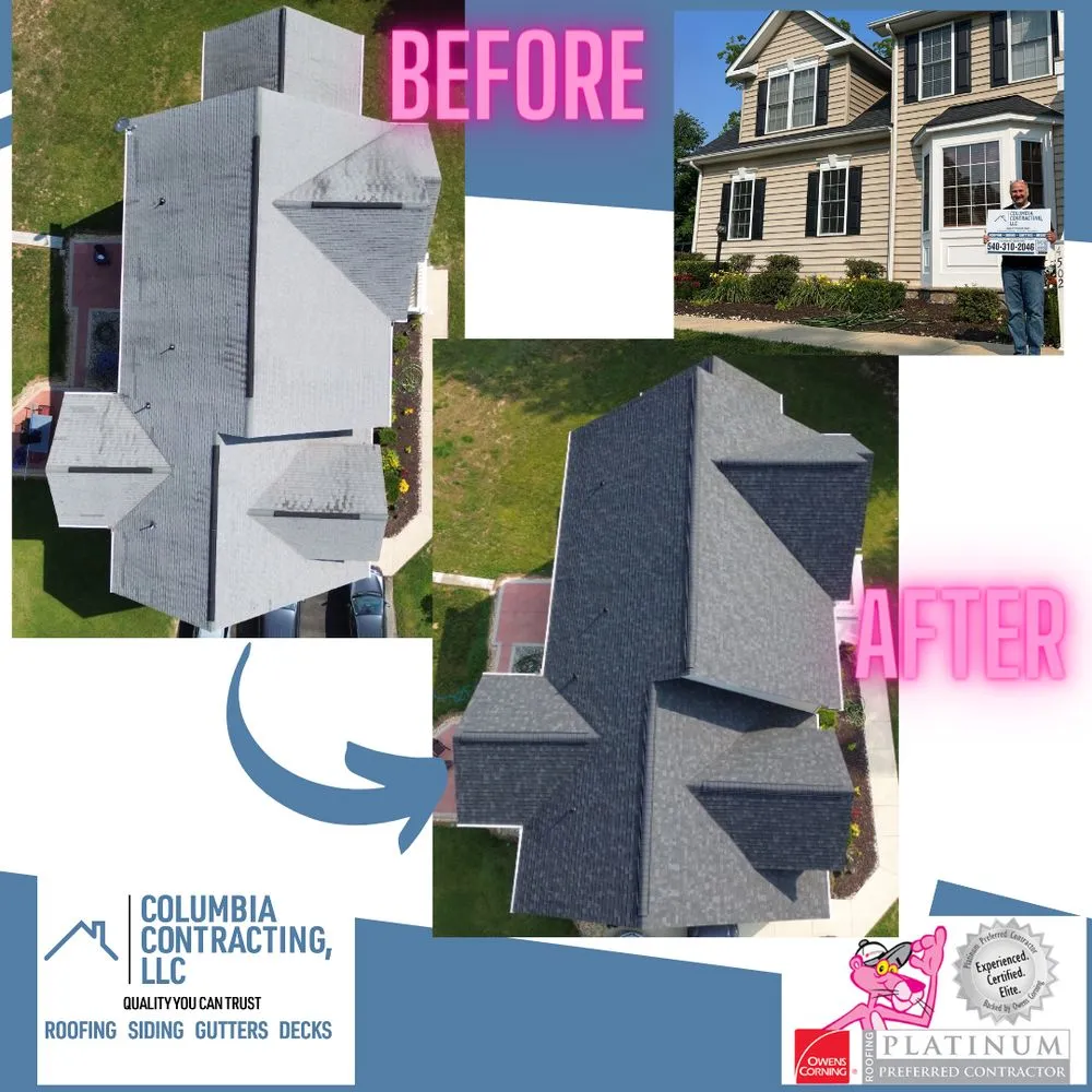 Slide of Columbia Contracting