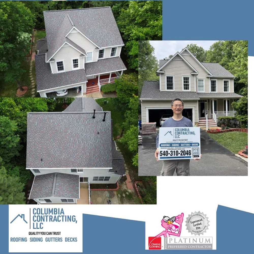 Slide of Columbia Contracting