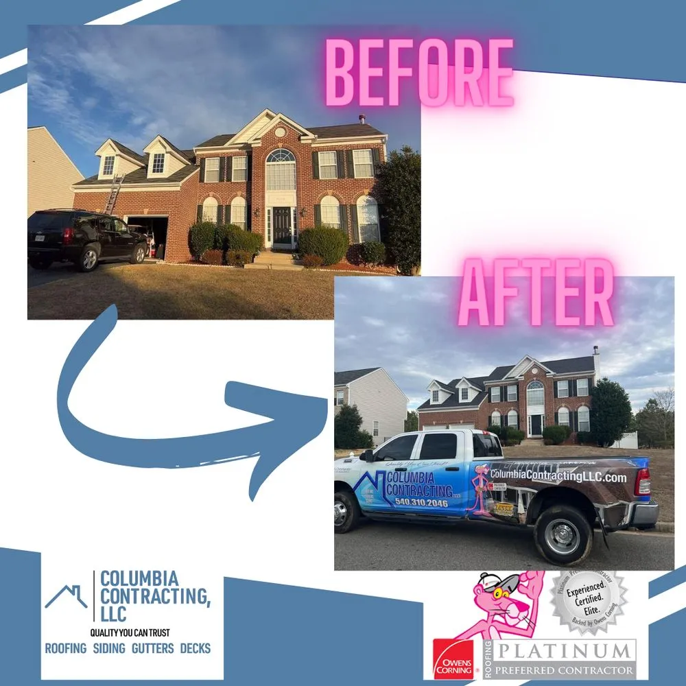 Slide of Columbia Contracting