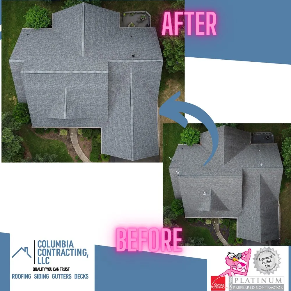 Slide of Columbia Contracting