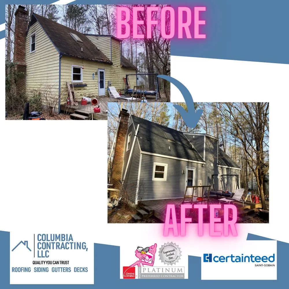 Slide of Columbia Contracting