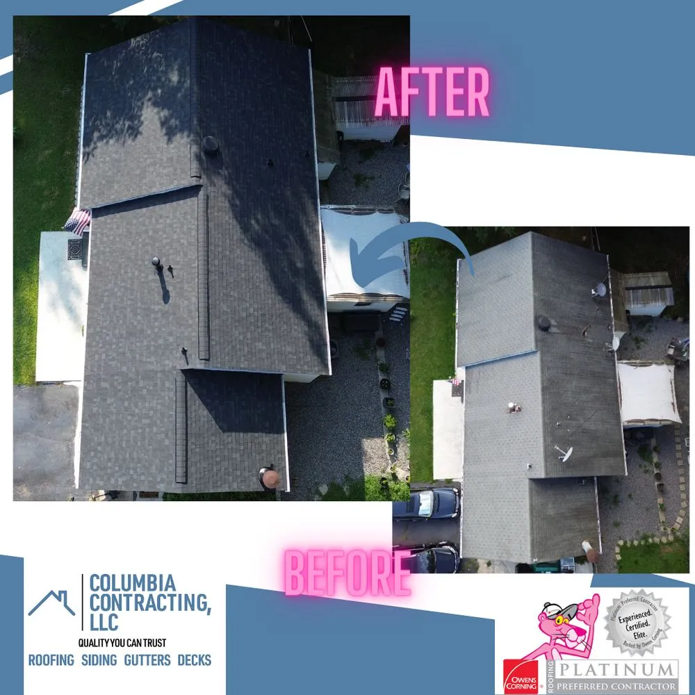 Slide of Columbia Contracting