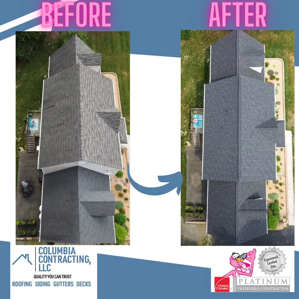 Slide of Columbia Contracting