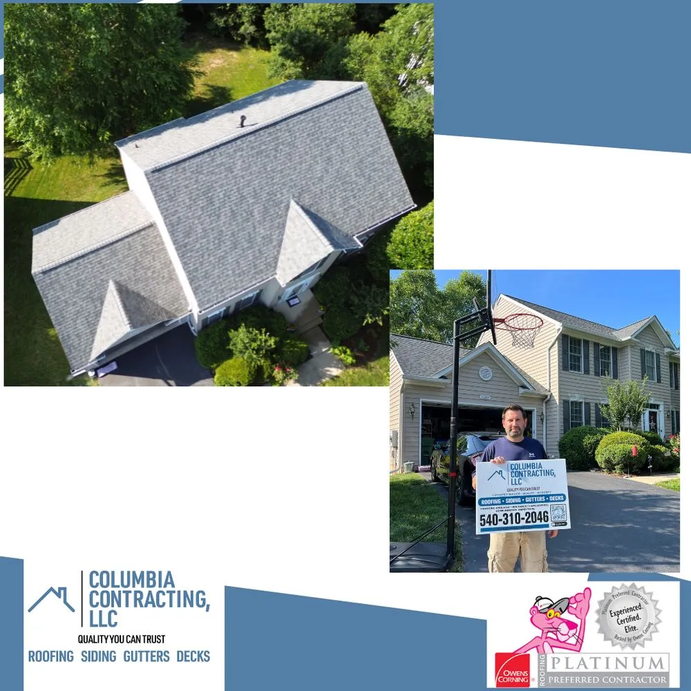 Slide of Columbia Contracting