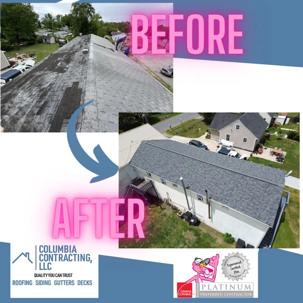 Slide of Columbia Contracting