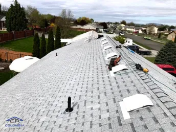 Slide of Columbia Roofing