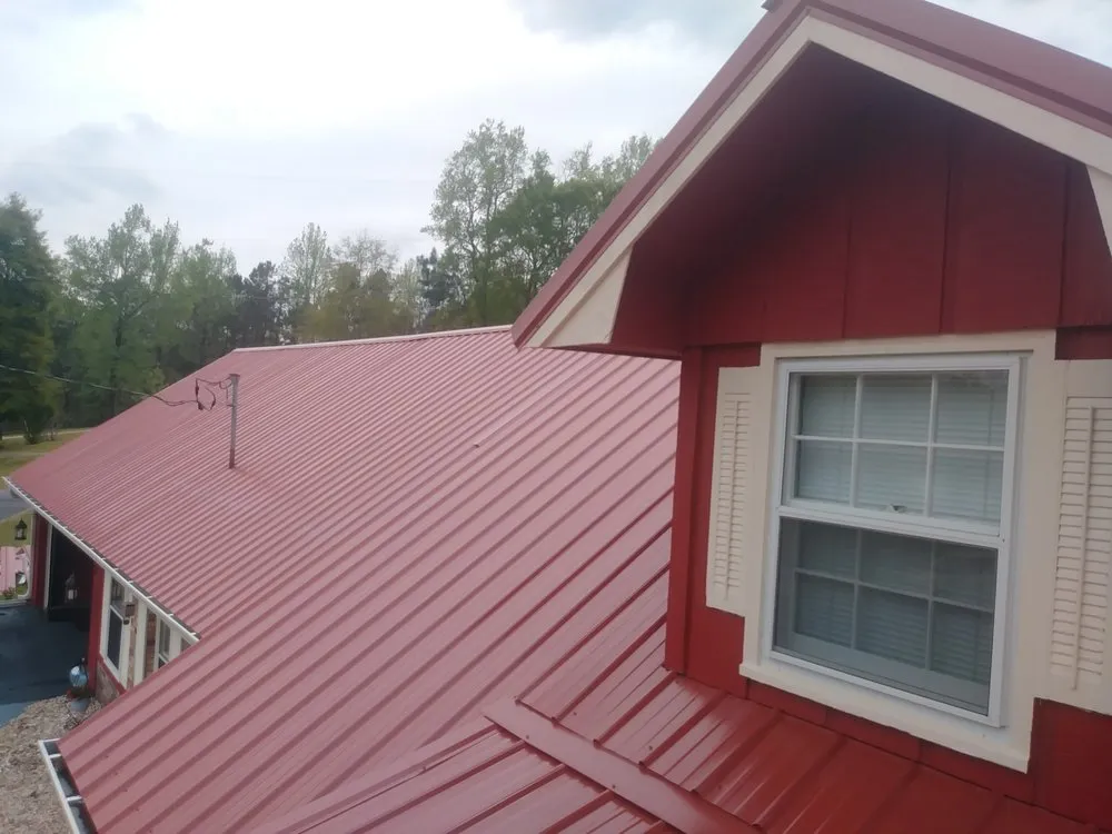 Licensed storm damage roof repair same-day service in Waverly Hall, GA by Columbus Metal Roofing