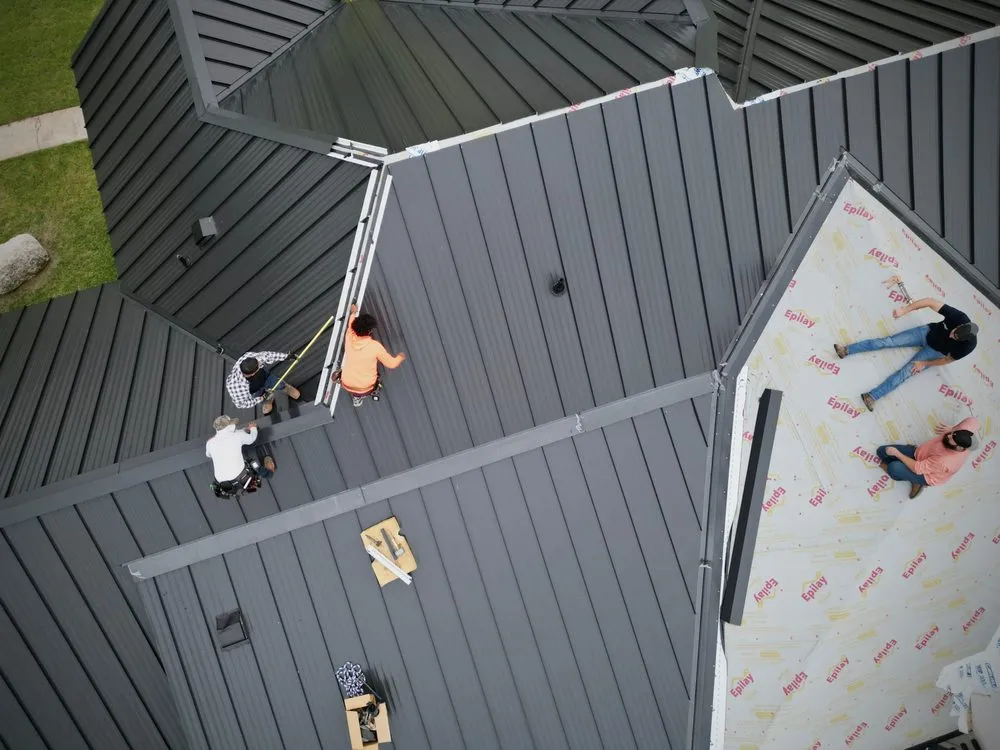 Slide of Comanche Roofing