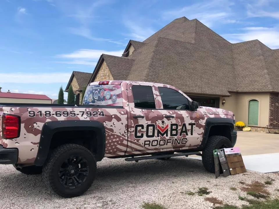 Slide of Combat Roofing