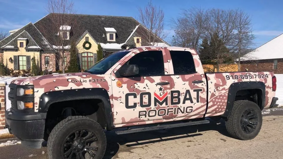 Slide of Combat Roofing