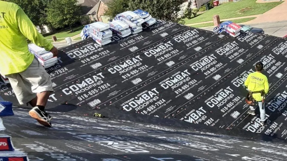 Slide of Combat Roofing