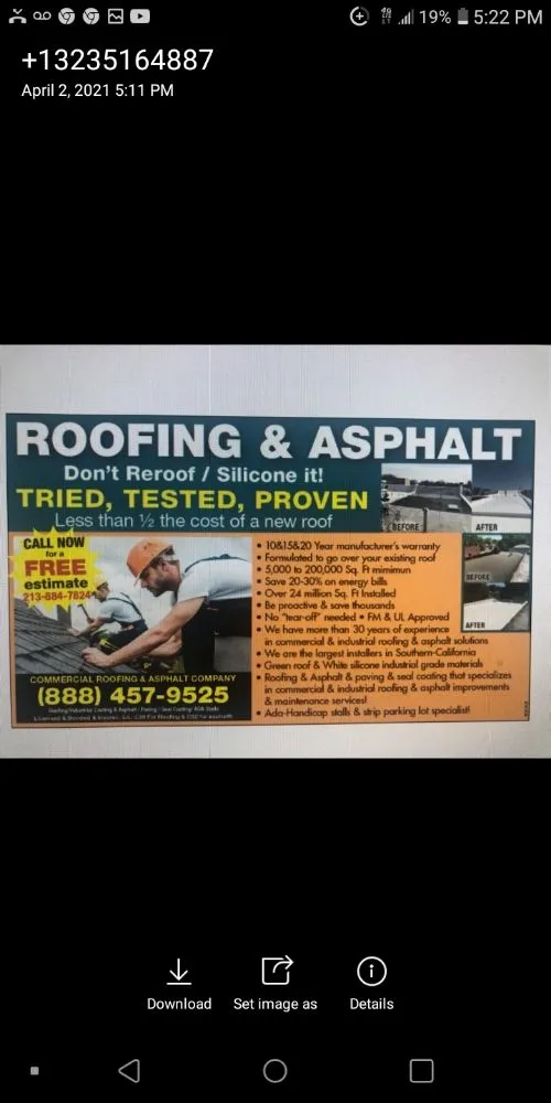 Slide of Commercial and Industrial Roofing & Asphalt