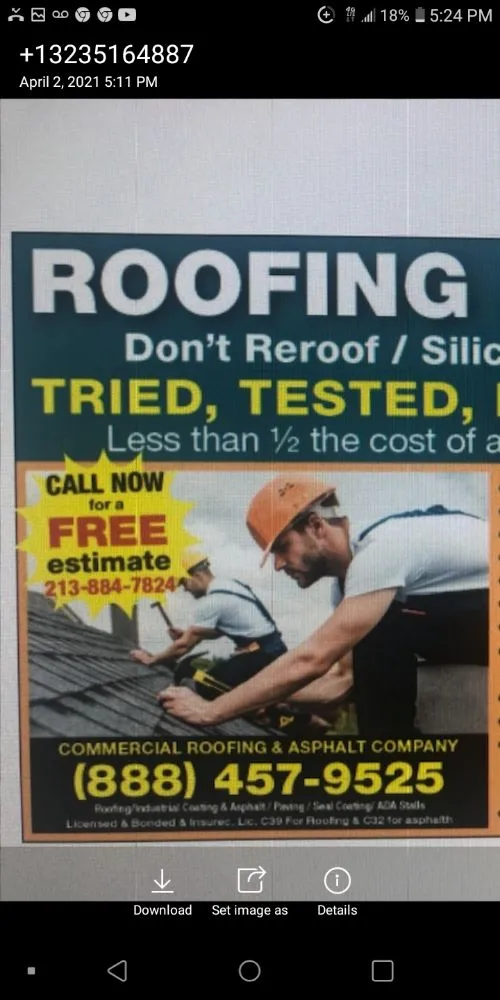 Slide of Commercial and Industrial Roofing & Asphalt