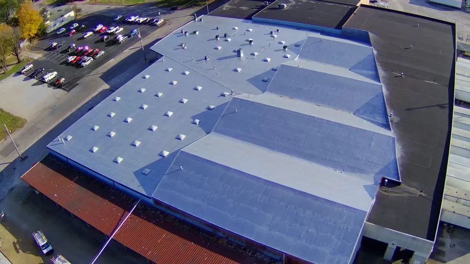 Slide of Commercial Coatings Roofing & Restoration