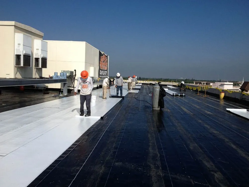 Slide of Commercial Flat Roof Company