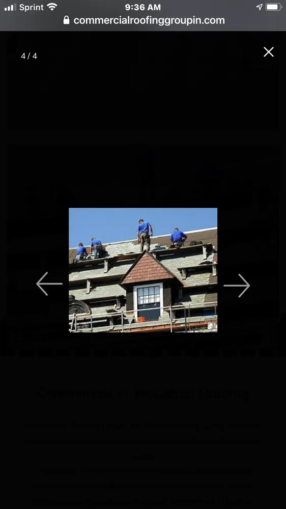 Slide of Commercial Roofing Group Northwest Indiana