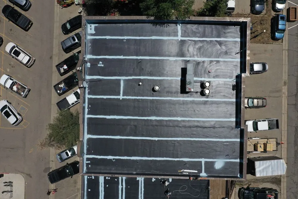Slide of Commercial Roofing Restoration