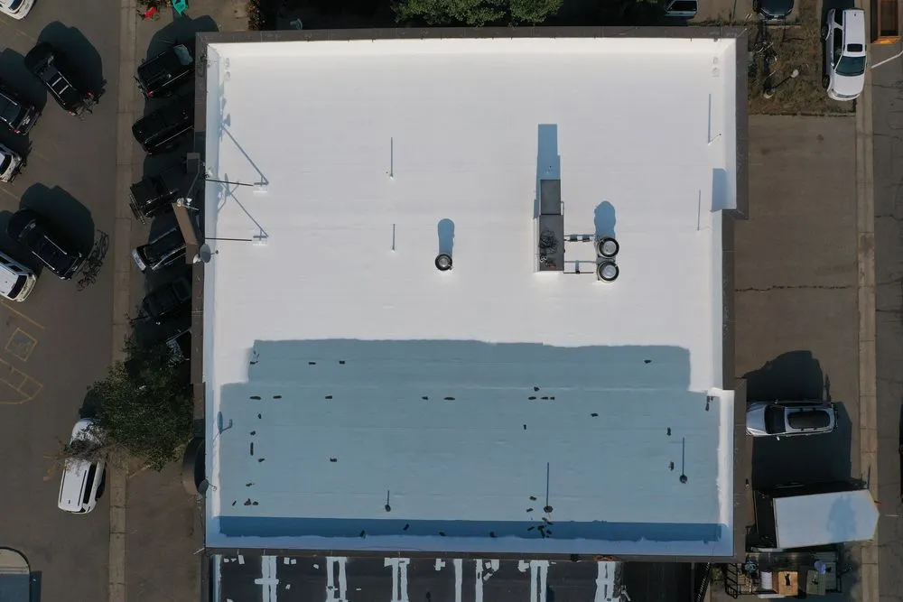 Slide of Commercial Roofing Restoration