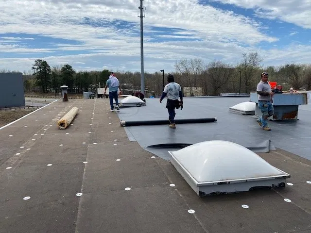 Slide of Commercial Roofing Service