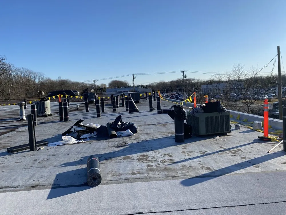 Top-rated roof leak repair in Amityville, CT by Commercial Roofing Solutions