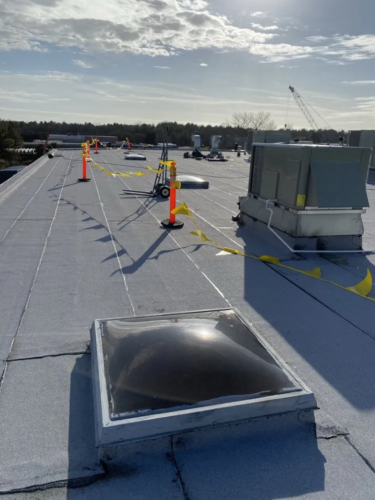 Emergency roof repair in Amityville, CT by Commercial Roofing Solutions
