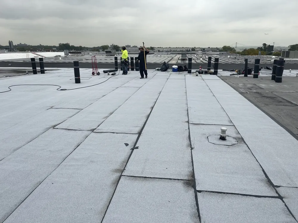 Professional roof repair after storm damage across Amityville, CT - Commercial Roofing Solutions