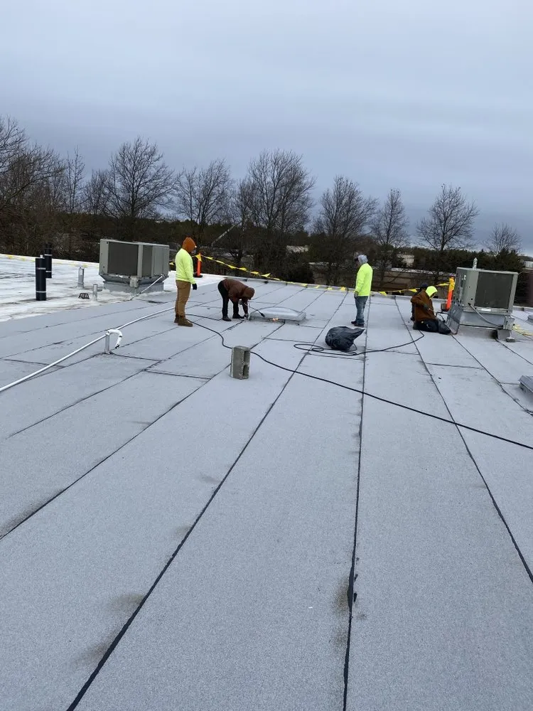 Reliable roof leak repair in Amityville, CT by Commercial Roofing Solutions