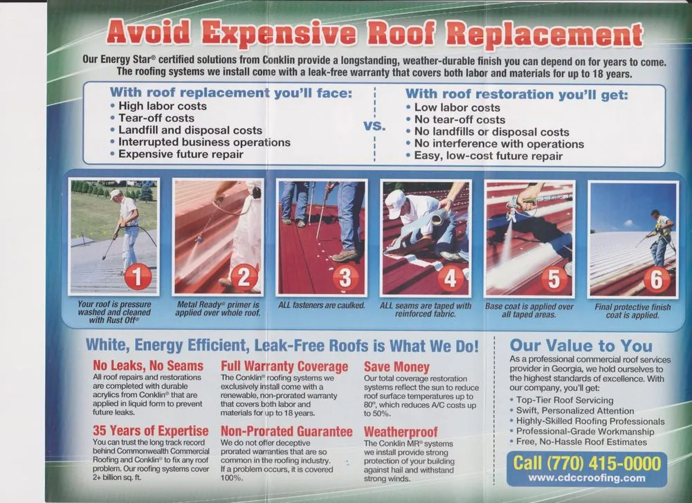 Slide of Commonwealth Roofing