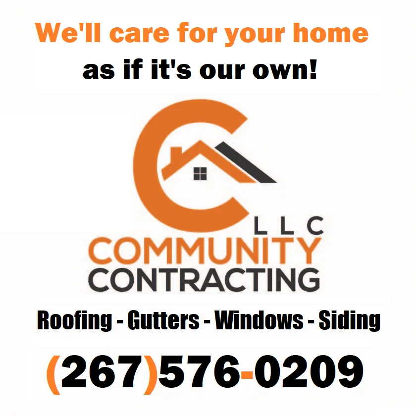 Trusted roof leak repair with free inspection across Warrington Township, PA - Community Contracting