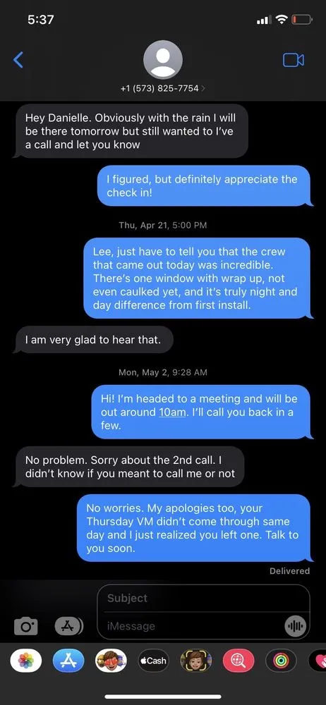 Slide of CoMo Premium Exteriors