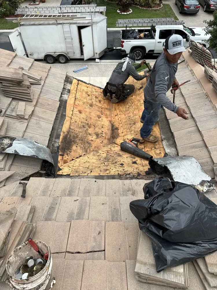 Slide of Competent Roof Services