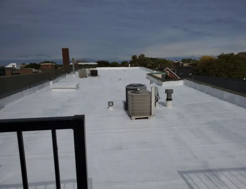 Slide of Competitive Shingle & Flat Roofing