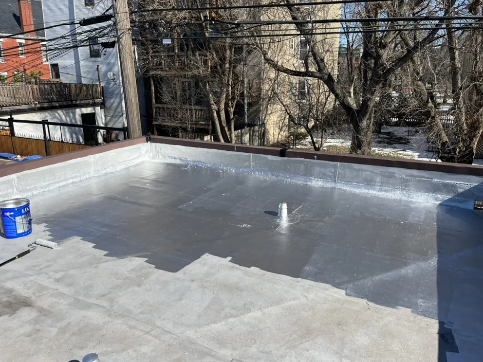 Slide of Competitive Shingle & Flat Roofing