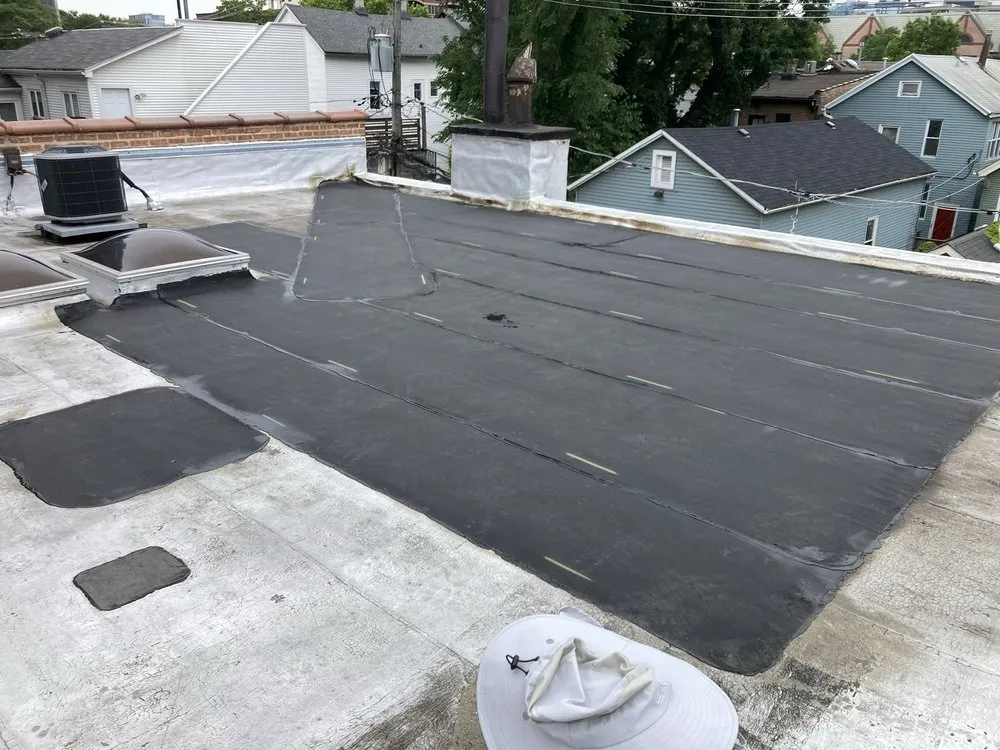 Slide of Competitive Shingle & Flat Roofing