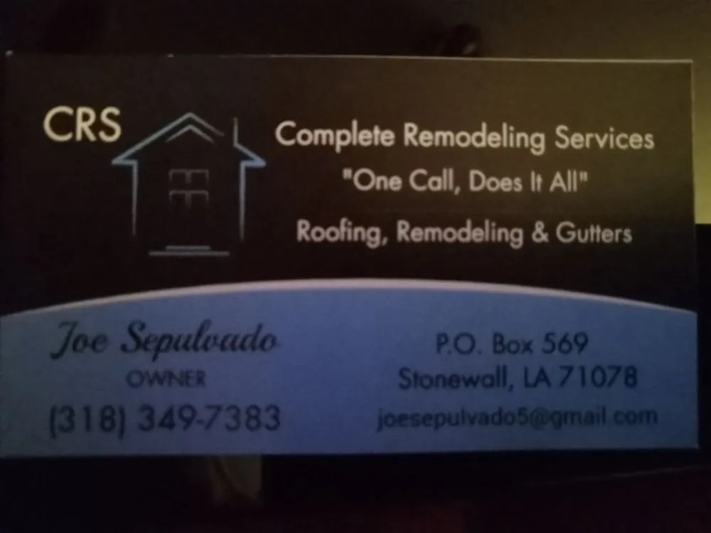 Slide of Complete Remodeling Services