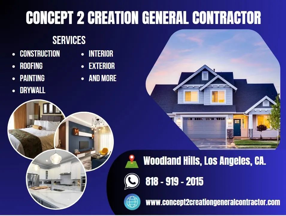 Slide of Concept 2 Creation General Contractor