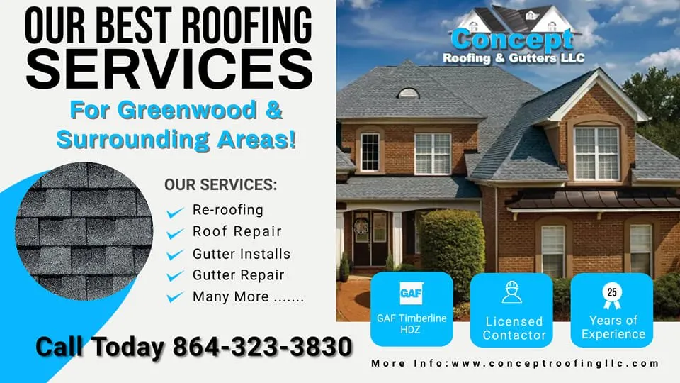 Slide of Concept Roofing & Gutters