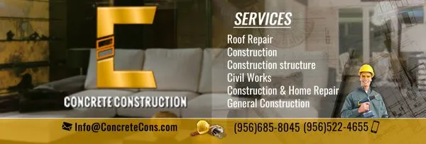 Concrete Construction Logo