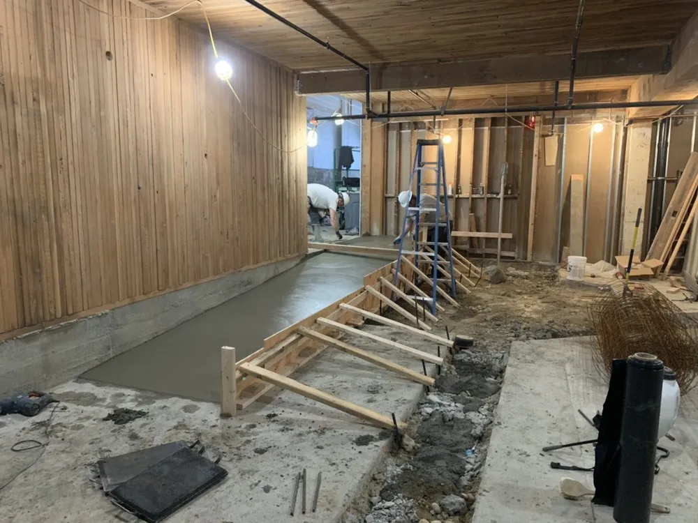 Slide of Concrete Protection