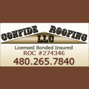 Slide of Confide Roofing