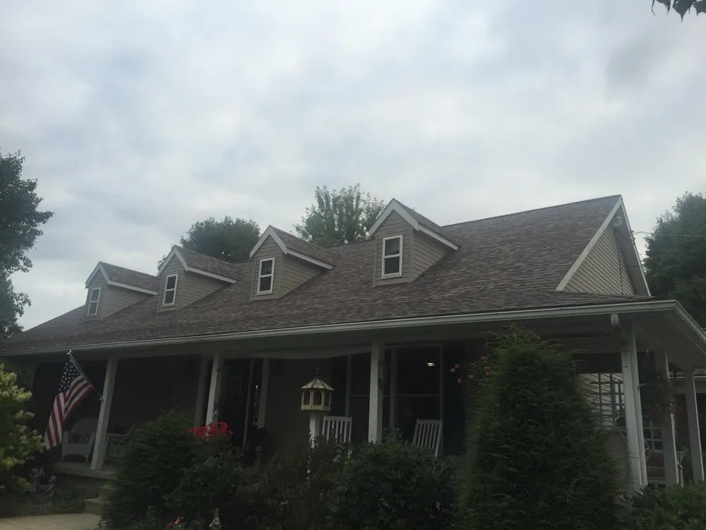 Slide of Conley's Roofing