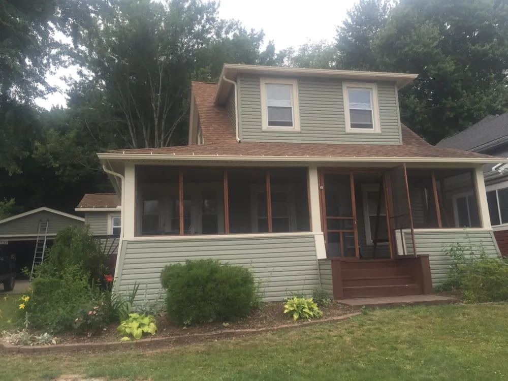 Slide of Conley's Roofing
